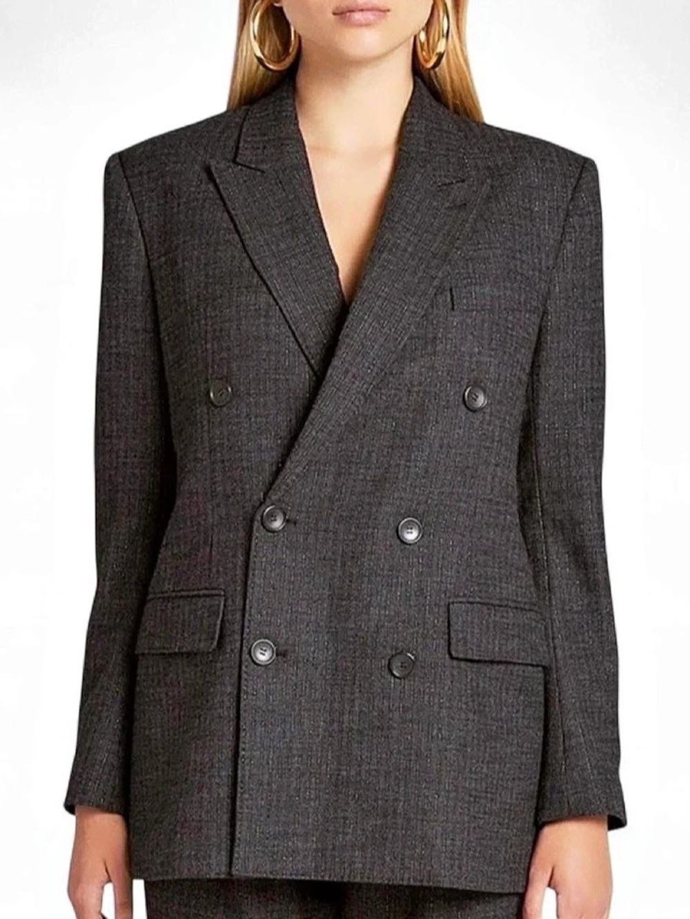 A.L.C. Chadwick Pinstripe Double Breasted Blazer. Chadwick Pinstripe